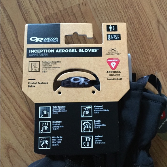 Outdoor Research Inception Aerogel Gloves, NWT - Picture 5 of 5